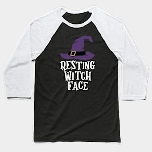 Resting Witch Face Baseball T-Shirt